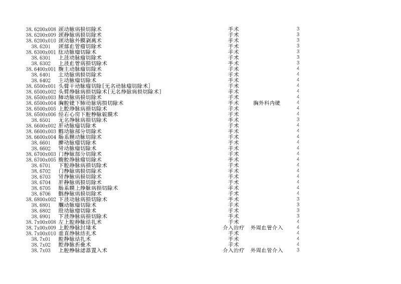 泰康同济（武汉）医院2024年手术操作分级目录_页面_095