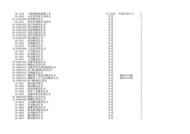 泰康同济（武汉）医院2024年手术操作分级目录_页面_096