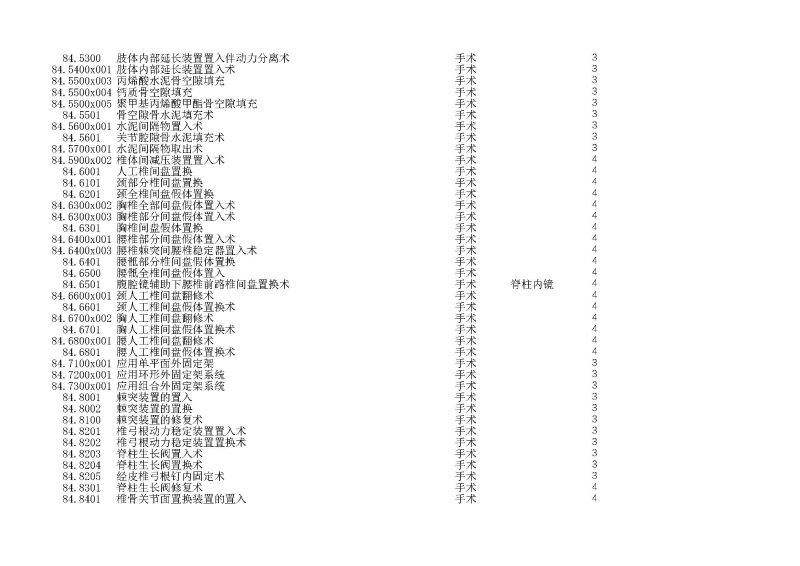 泰康同济（武汉）医院2024年手术操作分级目录_页面_244