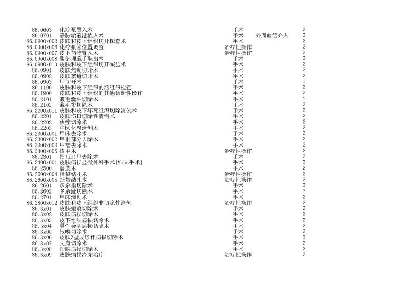 泰康同济（武汉）医院2024年手术操作分级目录_页面_248